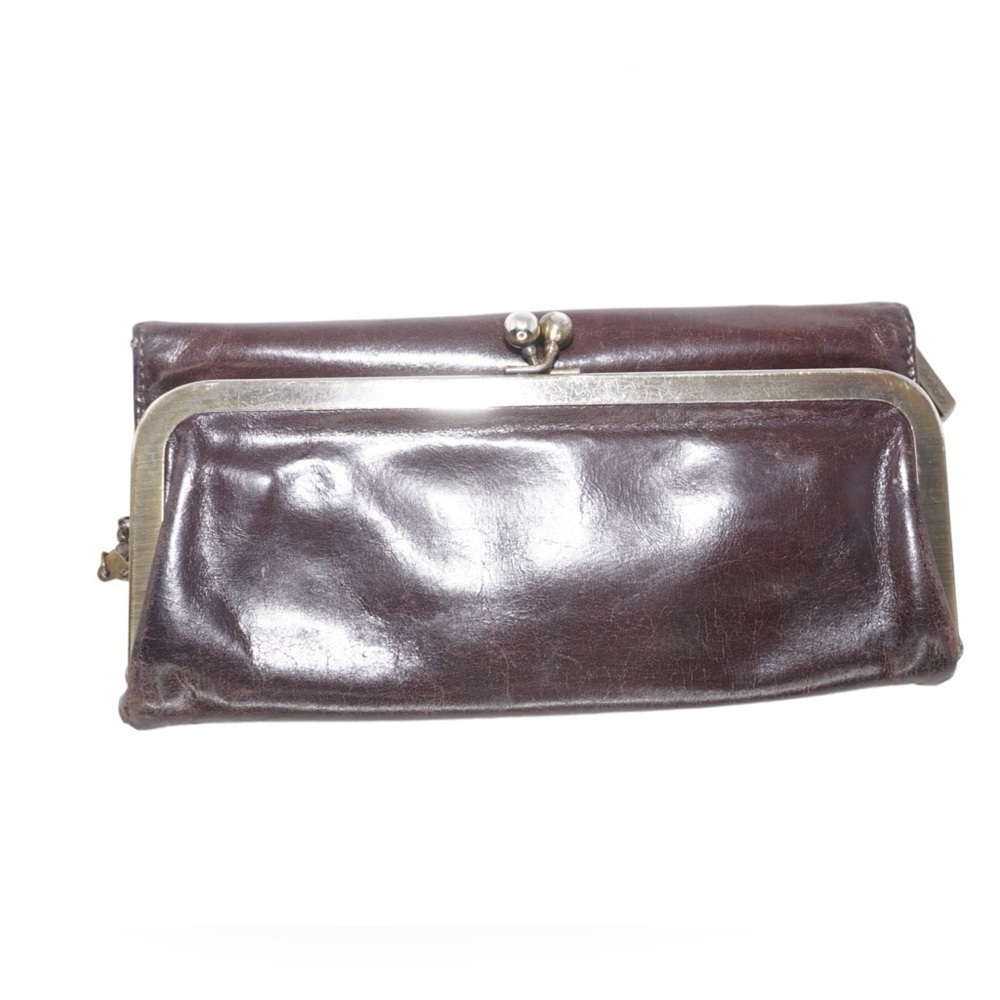 HOBO Limited Edition  International Rachel Continental Brown Leather Wallet - Picture 4 of 13